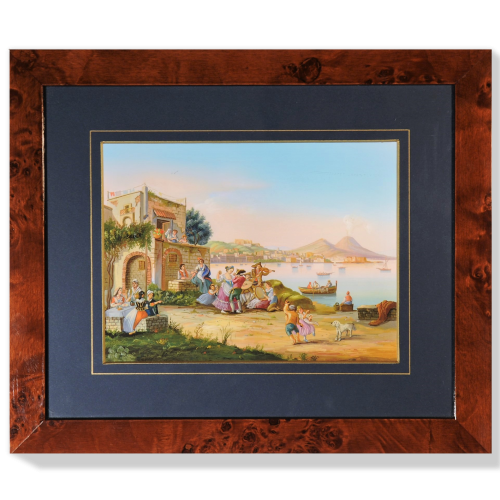 Riproduzione di gouache d'epoca (Cm. 32x27)
