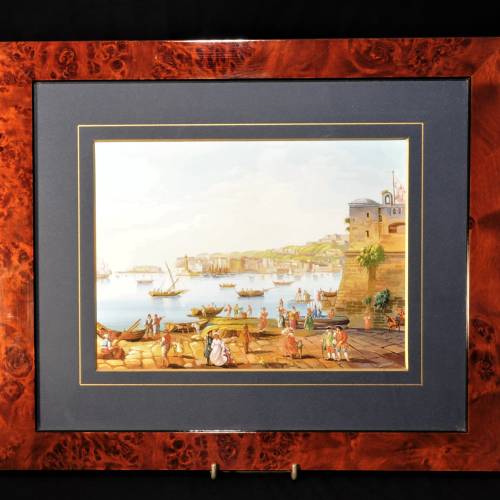 Riproduzione di gouache d'epoca (Cm. 38x32)