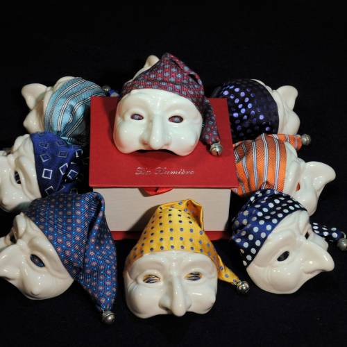 Maschera di Pulcinella da poggio