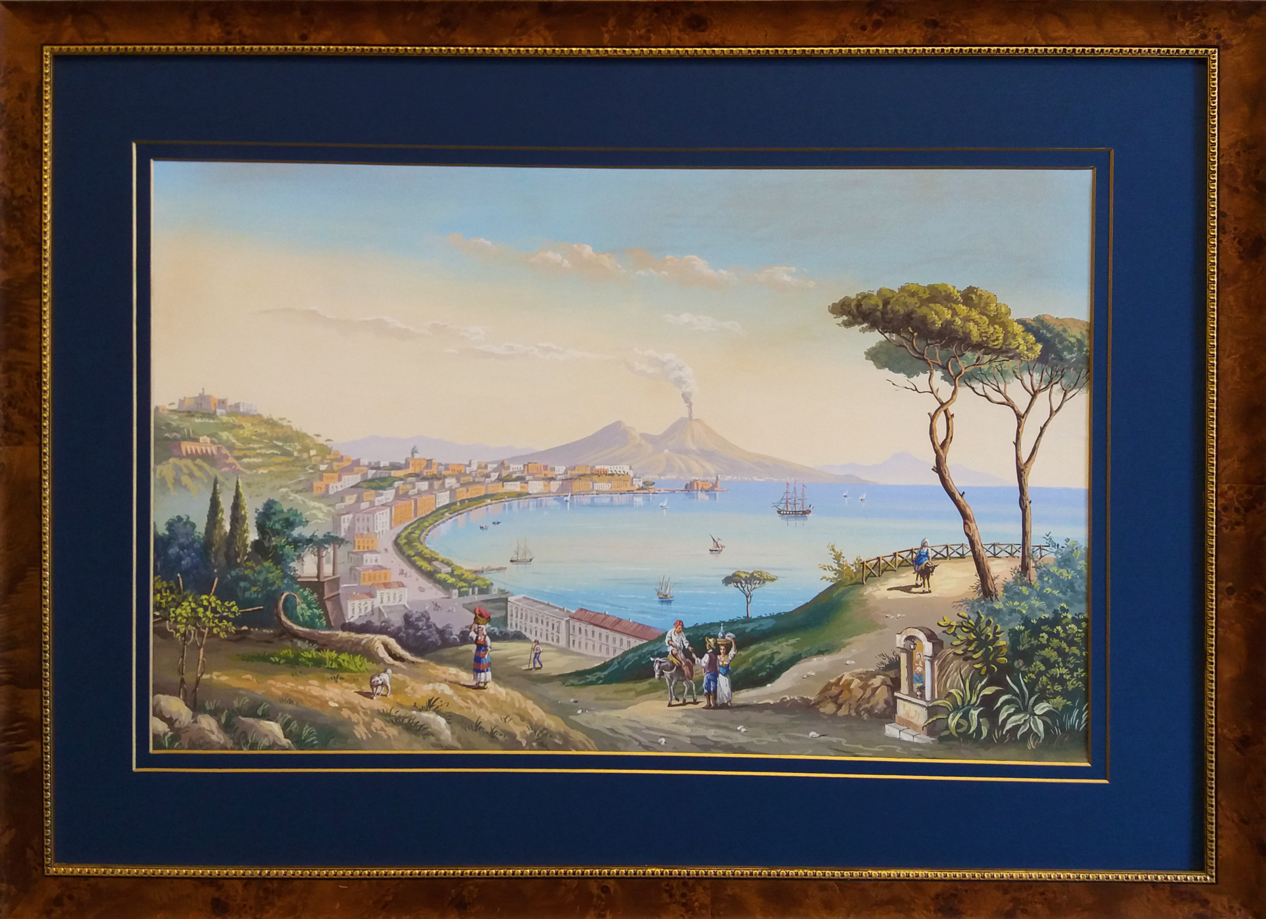 LA COLLINA DI POSILLIPO (Cm. 93x67) - immagine 2